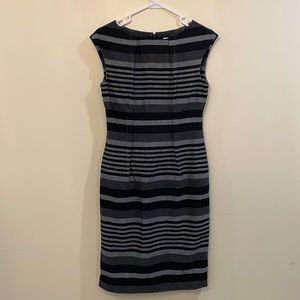 Calvin Klein size 4 black business dress